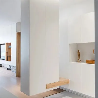 거실 용 흰색 디스플레이 장치